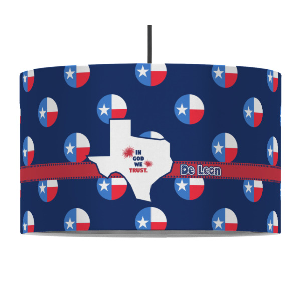 Custom Design - 12" Drum Lampshade - PENDANT (Fabric)