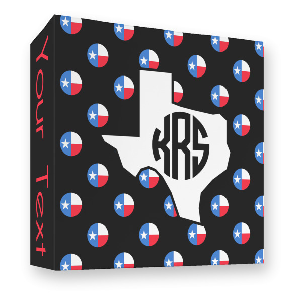 Custom Design - 3 Ring Binders - Full Wrap - 3" - Front