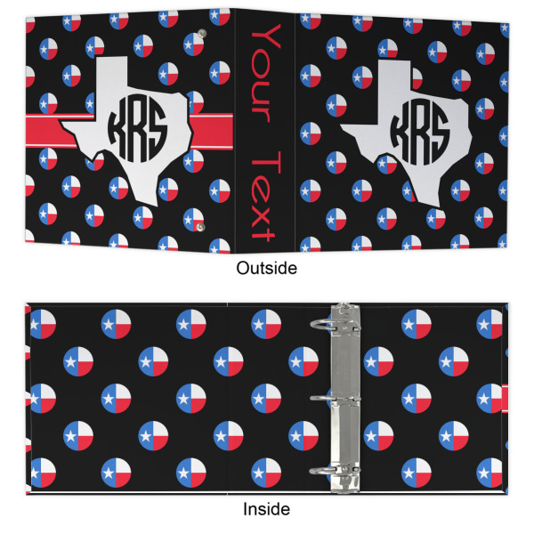 Custom Design - 3 Ring Binders - Full Wrap - 3" - Approval