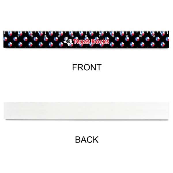 Custom Design - Plastic Ruler - 12" - APPROVAL