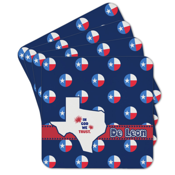 Custom Design Your Own Cork Coaster - Set of 4