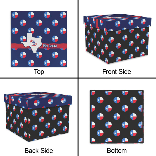 Custom Design - Gift Boxes with Lid - Canvas Wrapped - Small - Approval