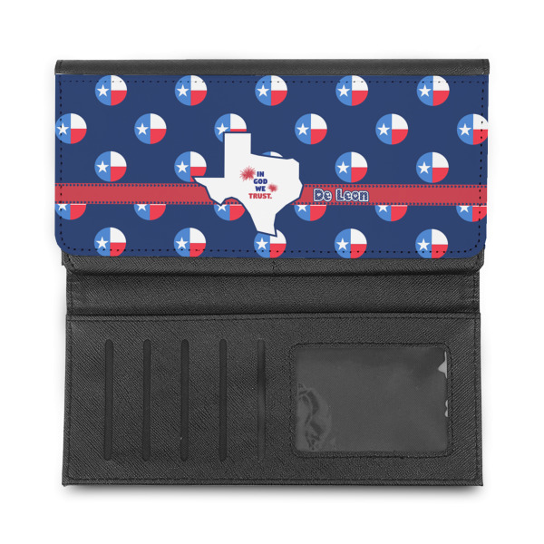 Custom Design - Ladies Wallet - Half Way Open