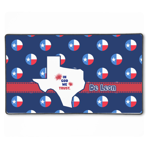 Custom Texas Polka Dots XXL Gaming Mouse Pad - 24" x 14" (Personalized)