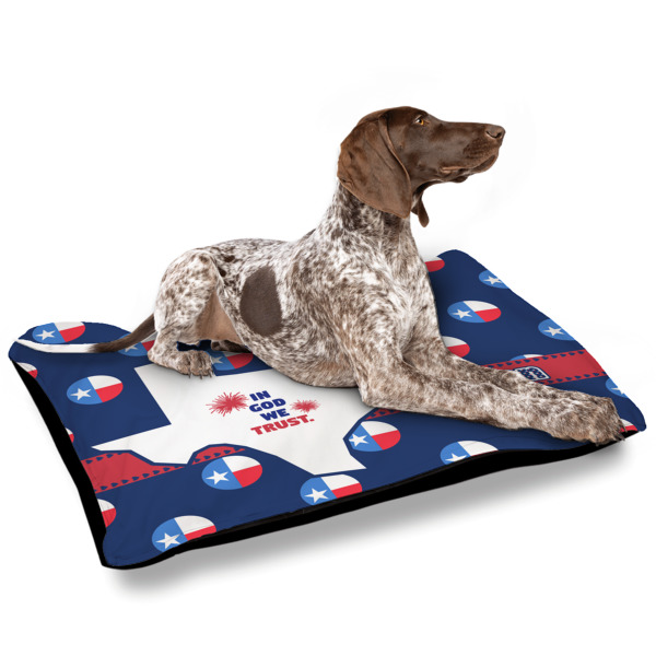 Custom Design - Outdoor Dog Beds - Large - IN CONTEXT