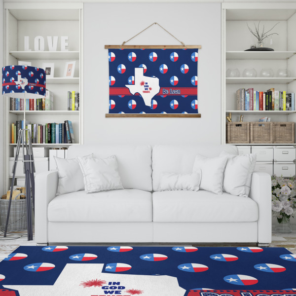 Custom Design - Wall Hanging Tapestry - Landscape - In Context