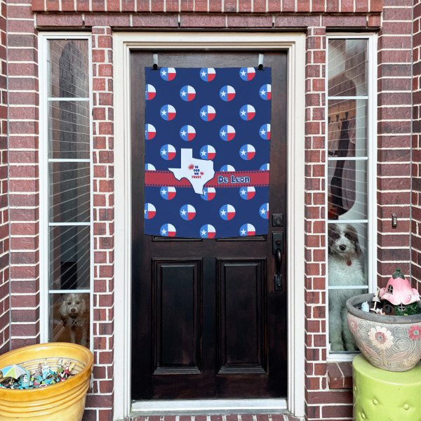 Custom Design - House Flags - Double Sided - (Over the door) LIFESTYLE