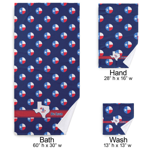 Custom Design - Bath Towel Sets - 3-piece - Approval