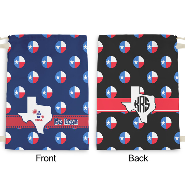 Custom Design - Large Laundry Bag - Front & Back View