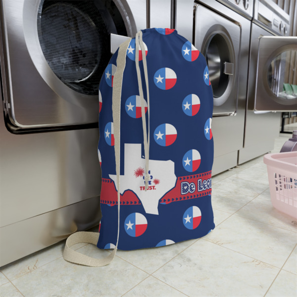 Custom Design - Large Laundry Bag - In Context