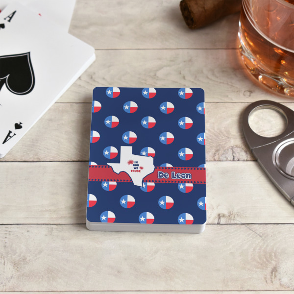Custom Design - Playing Cards - In Context