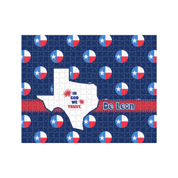 Custom Texas Polka Dots 500 pc Jigsaw Puzzle (Personalized)