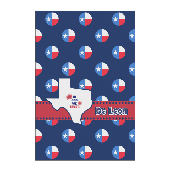 Custom Texas Polka Dots Posters - Matte - 20x30 (Personalized)