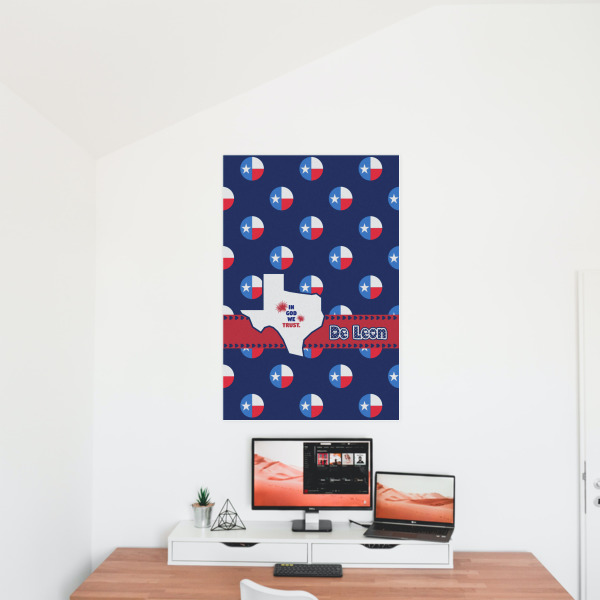 Custom Design - 24x36 - Matte Poster - On the Wall