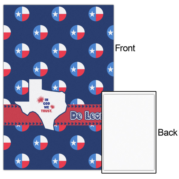 Custom Design - 24x36 - Matte Poster - Front & Back