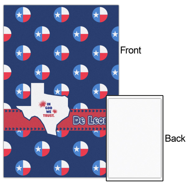 Custom Design - 20x30 - Matte Poster - Front & Back