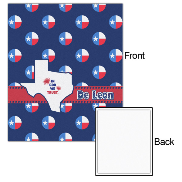 Custom Design - 20x24 - Matte Poster - Front & Back