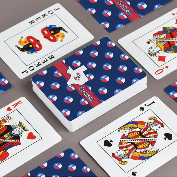 Custom Design - Playing Cards - Front & Back View