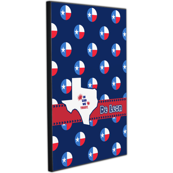 Custom Design - 20x30 Wood Print - Angle View