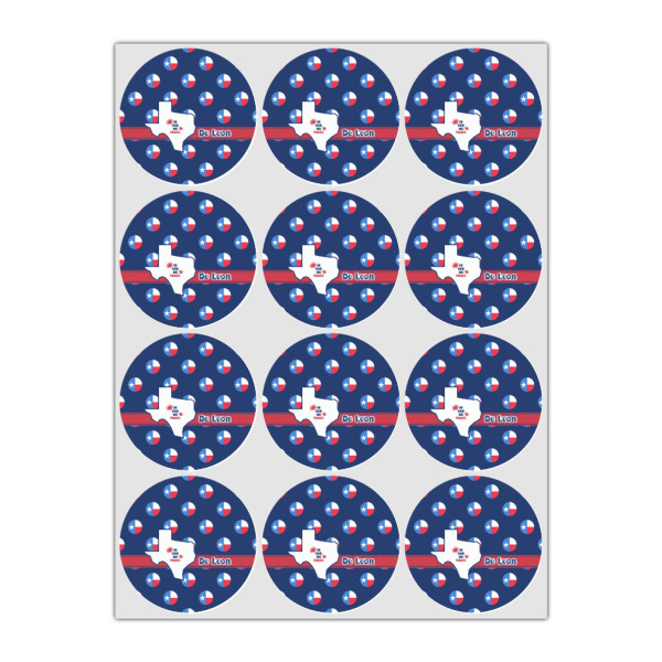 Custom Design - Drink Topper - Small - Set of 12