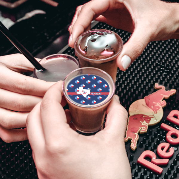 Custom Design - Printed Drink Topper - XSmall - In Shot Glass