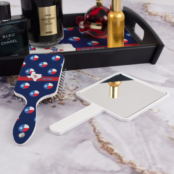 Custom Design - Hair Brush - With Hand Mirror