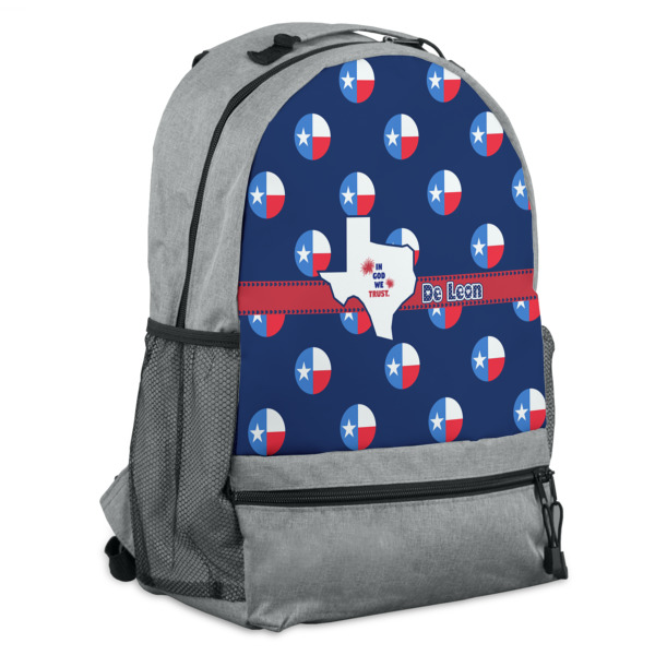 Custom Texas Polka Dots Backpack (Personalized)