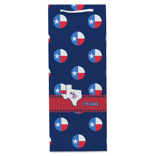 Custom Design - Wine Gift Bag - Matte - Front