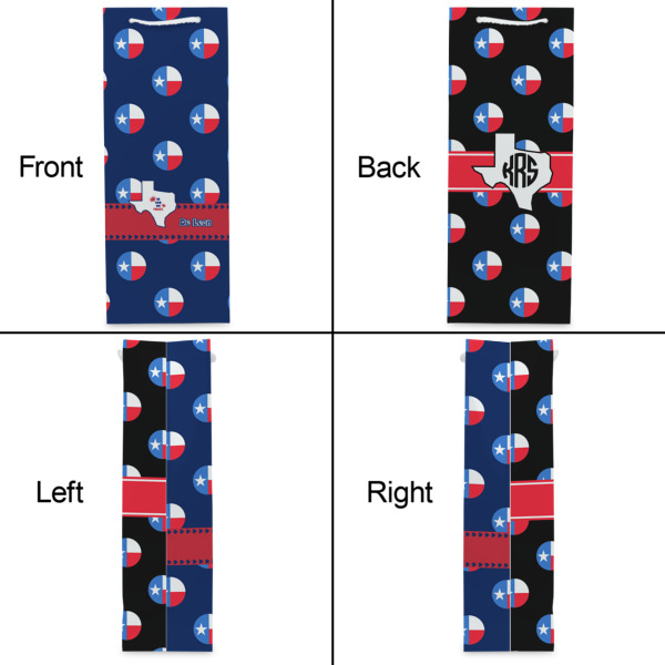 Custom Design - Wine Gift Bag - Matte - Approval