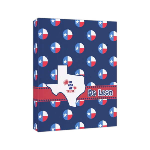 Custom Design - 8x10 - Canvas Print - Angled View