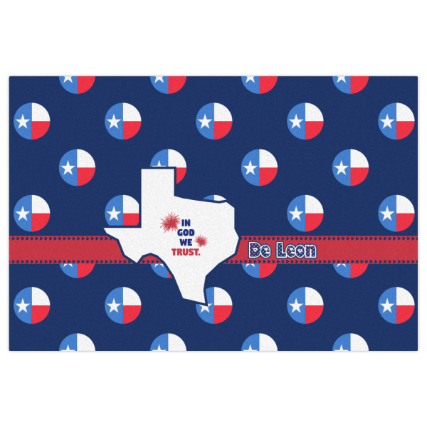 Custom Design - Indoor / Outdoor Rug - 4'x6' - Front Flat