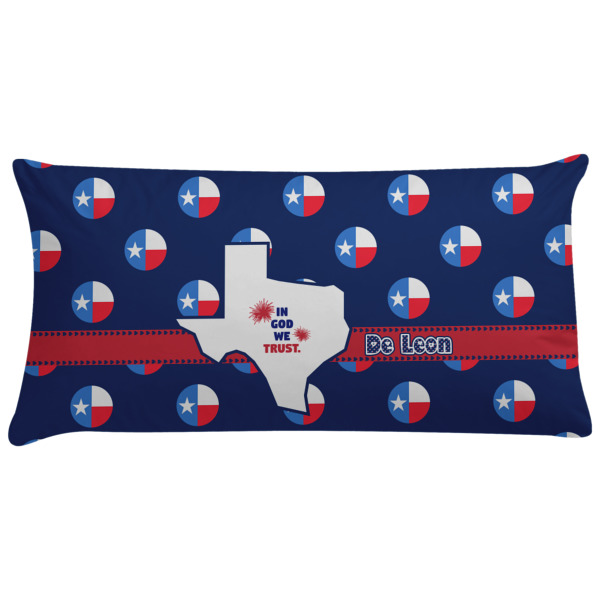 Custom Texas Polka Dots Pillow Case (Personalized)
