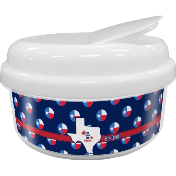 Custom Texas Polka Dots Snack Container (Personalized)