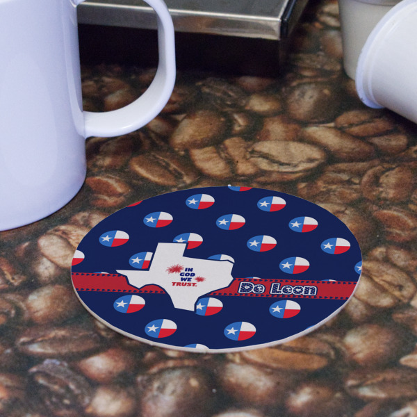 Custom Design - Round Paper Coaster - Front