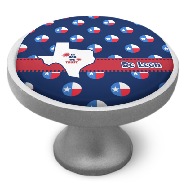 Custom Texas Polka Dots Cabinet Knob (Personalized)