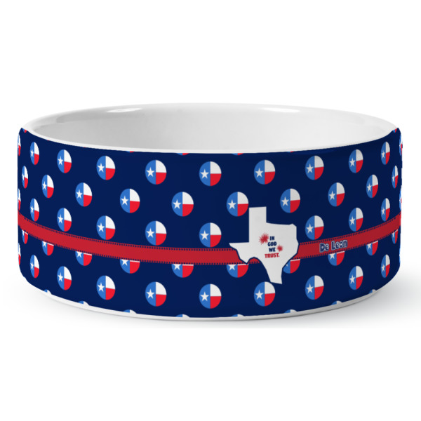 Custom Design Your Own Ceramic Dog Bowl