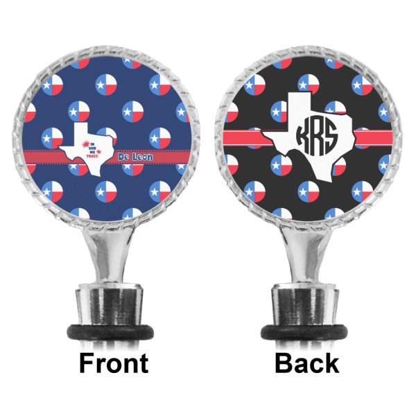 Custom Design - Bottle Stopper - Front and Back