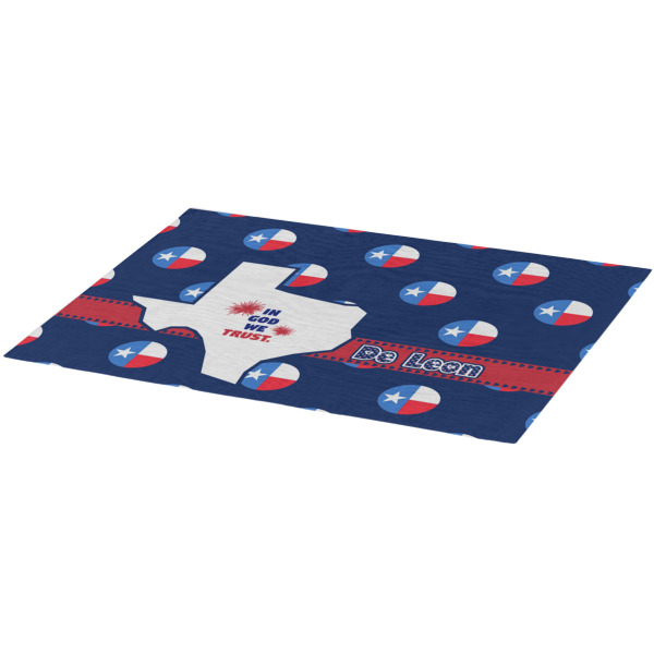 Custom Design - Burlap Placemat (Angle View)