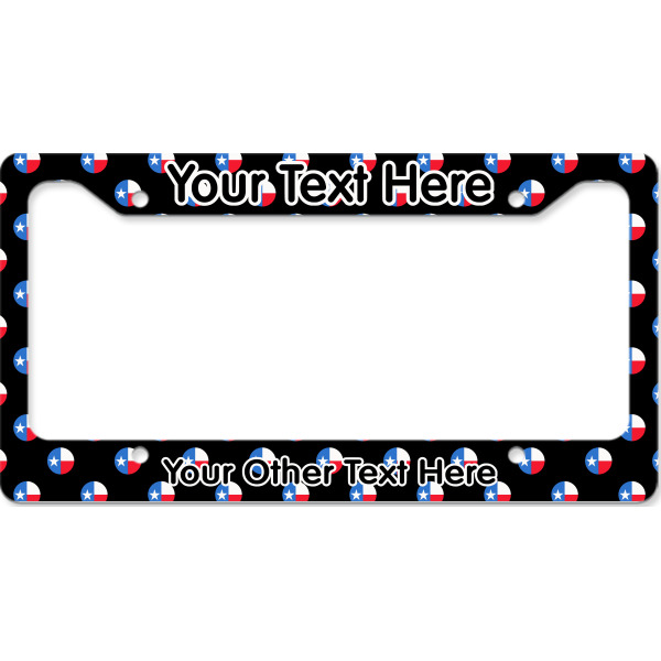 Custom Design - License Plate Frame - Style B