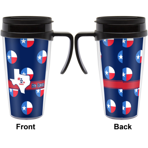 Custom Design - Travel Mug with Black Handle - Approval