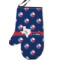 Texas Polka Dots Left Oven Mitt (Personalized)
