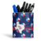 Texas Polka Dots Ceramic Pen Holder