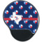 Texas Polka Dots Mouse Pad with Wrist Support