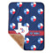 Texas Polka Dots Sherpa Baby Blanket - 30" x 40" w/ Monograms