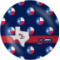Texas Polka Dots Melamine Plate (Personalized)