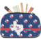 Texas Polka Dots Makeup / Cosmetic Bag - Medium (Personalized)