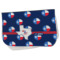Texas Polka Dots Burp Cloth - Fleece w/ Monogram