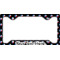 Texas Polka Dots License Plate Frame - Style C (Personalized)
