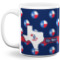 Texas Polka Dots 11 Oz Coffee Mug - White (Personalized)