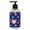 Texas Polka Dots Plastic Soap / Lotion Dispenser (8 oz - Small - Black) (Personalized)